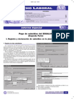 Pago de Subsidios Del Essalud PDT 601- Segunda Parte - Informe Especial
