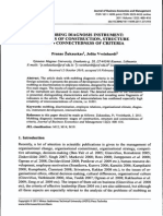 Mobbing Diagnosis Instrument Stages of Construction Structure and Connectedness of Criteria