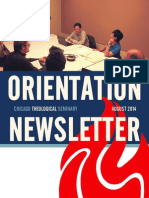 CTS Orientation Newsletter - August 2014