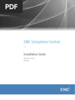 Docdocu38414 - Unisphere-Central-Installation-Guide - Pdfu38414 Unisphere Central Installation Guide