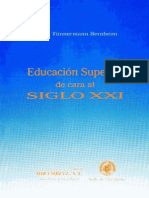 Educacion Superior Frente Al Siglo XXI