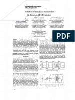 The Effect of Impedance Mismatch On