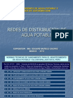 Redes de Distribucion de Agua Potable