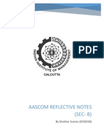 Aascom Reflective Notes (SEC-B) : by Shekhar Suman (0330/50)