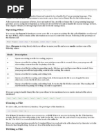 C - File I/O: Opening Files