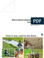 Why Was Science Important in Plant Cultivation