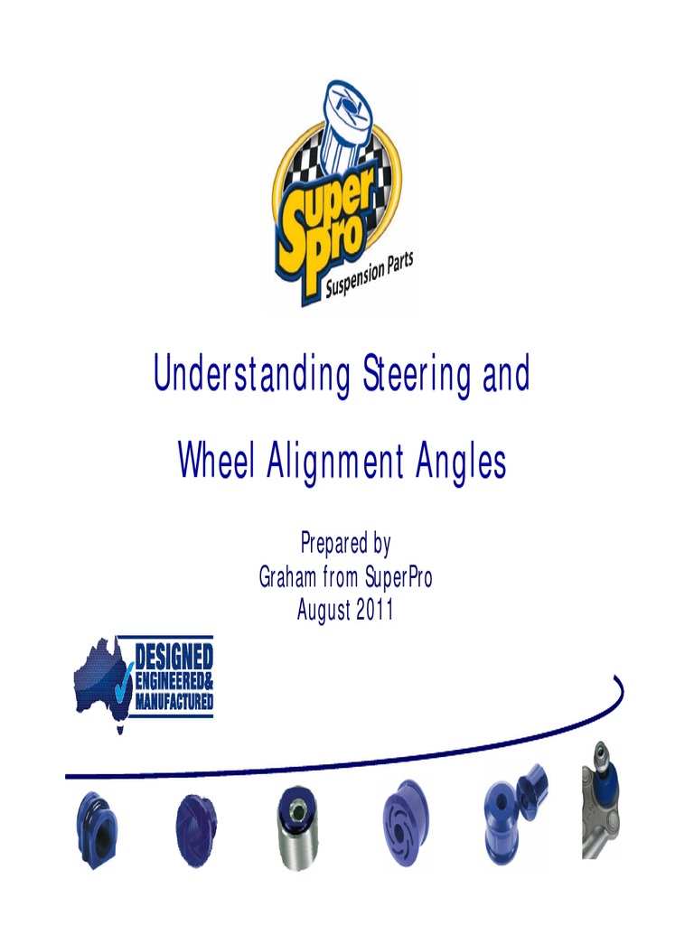 Wheel Alignment Guide for Technicians | PDF