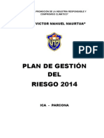 Plan de Gestión 2014vmm