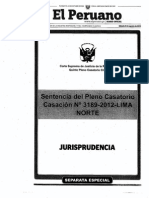 Sentencia de Pleno Casatorio- Casación 3189-2012-Lima Norte