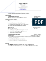 Jenifer Delaney Resume