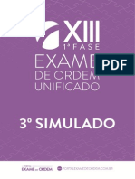 Original Oab Xiii Exame 3 Simulado