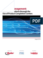 Demand Management:: Customize Products Through The Use of Product Completion Centers