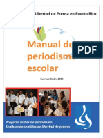 Manual de Periodismo Escolar, 4ta Edición