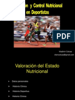 Evaluacióny Control NutricionalenDeportistas-Lic - Vladimir Colcas