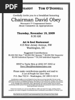 Breakfast For David Obey