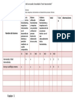 Lista de Cotejo Oy