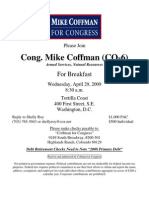 Breakfast For Mike Coffman