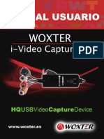 Woxter - Videocapture Manual (Spanish) - 105x140mm PDF