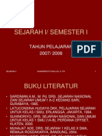 Sejarah X Semester Satu