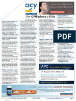 Pharmacy Daily For Thu 14 Aug 2014 - Call For QPIP Phase 2 EOIs, $57,000 For Vic QUM Pilot, Asthma Deaths Down, Free QCPP Refresher and Much More