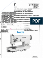 Brother Lt2-b842, b847 Instructions