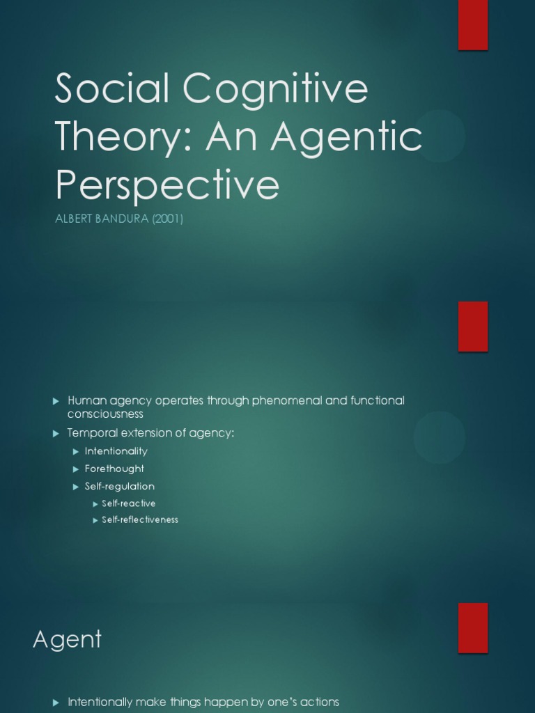 Social Cognitive Theory | PDF | Cognition | Mind