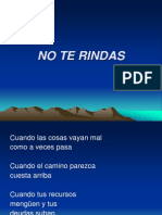 No Te Rindas