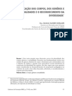 1 - A Educação Dos Corpos, Dos Gêneros e Das Sexualidades PDF