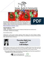 Build A House Build A Community Flyer