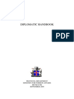 Diplomatic Handbook
