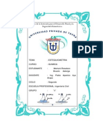 Informe - ESTEQUIOMETRIA