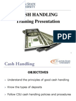 Cash Handling Powerpoint