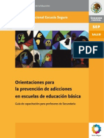 Basica - Sep.gob - MX Escuelasegura PDF Adicciones Guiaorientaciones