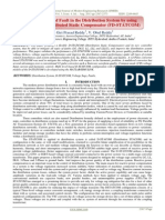 167564129 Mitigation of Fault in the Distribution System by Using Flexible Distributed Static Compensator FD STATCOM