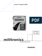Pesamatic Pesometros Industriales Manual de Integrador Milltronics Bw500 de Siemens 547059