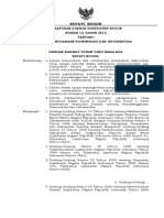 Perda Penyelenggaraan Komunikasi Dan Informatika No 12 Tahun 2012(1)