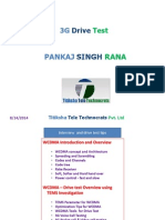 3G Drive Test Pankaj RANA