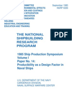 The National Shipbuilding Research Program