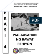 Hekasi 4 Misosa - 31. Pag-Aasahan NG Bawat Rehiyon