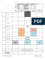 Grade 2 Schedule