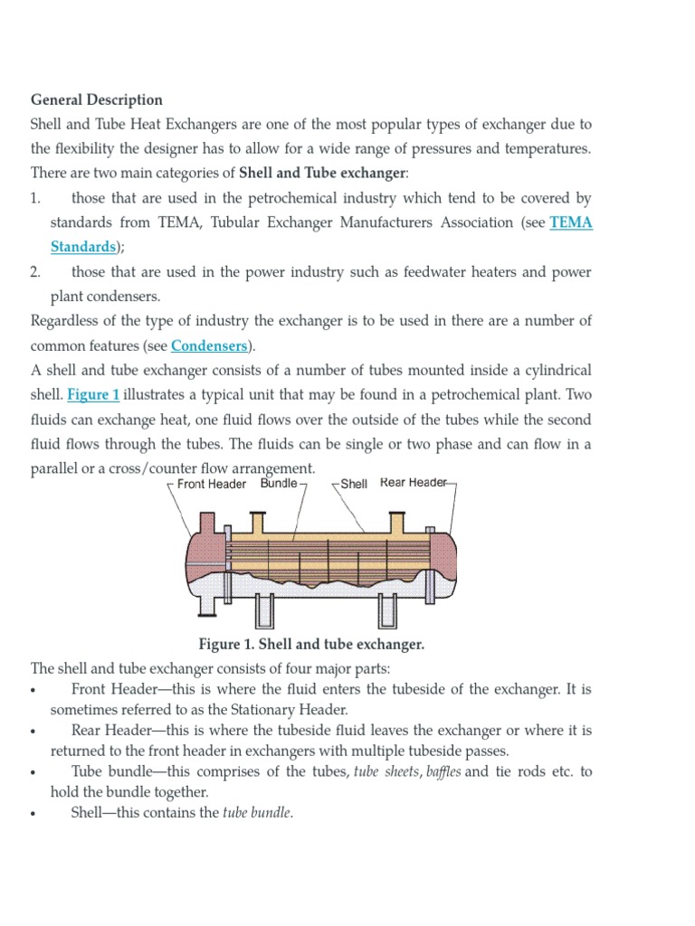 Heat Exchanger Basics Heat Transfer Heat Exchanger