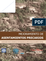 Mejoramientos de asentamientos precarios: condiciones para el desarrollo de programas de amplia escala en América Central