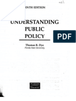 Public Policy Dye Study Material