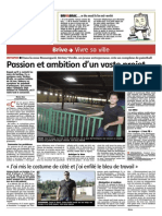 Journal La Montagne - Paintball Brive Projet Indoor 2pages PDF