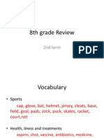 8th Grade Review: 2nd Term