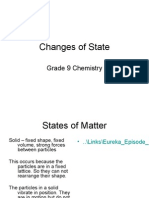 Changes of State: Grade 9 Chemistry