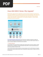 Cisco ASA 5500-X Series: Why Upgrade?: 1. Proactive Security