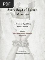 Sorry Saga of Baloch Miseries