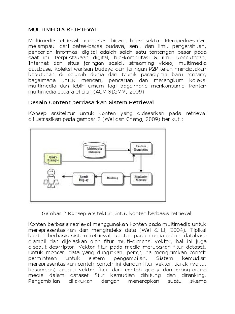 Multimedia Retrieval | PDF | Komputer