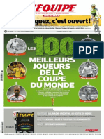 L'Equipe - Vendredi 11 Juillet 2014